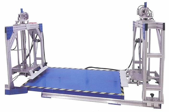 1. MT-90F767 Sofa Düşme Test Cihazı» Bu makine; kanepelerin taşıma veya nakliye koşulları altında test edilmesi, darbe ve düşme durumlarının