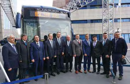 2016 DA 2016 YILINDA ÖNE ÇIKANLAR Milli Güç Birliği ASELSAN ve TEMSA ortak üretimi ilk yüzde 100 milli elektrikli otobüs Avenue EV yola çıktı.