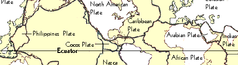 Tektonik plakalar Pasifik Plakası Kuzey Amerika Plakası Tektonik plakalar Güney