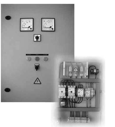 35 STANDART ELEKTRİK KUMANDA PANOSU Standart elektrik panosunda aşağıdaki parçalar bulunur. 1. Enerji Kontrol Lambası: Panoya elektrik beslemesi olup olmadığını gösterir. 2.