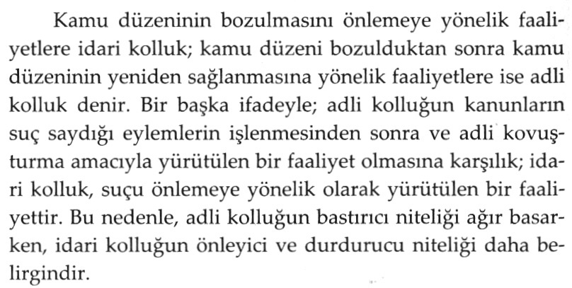328 ÖRNEKLERİYLE USÛLSÜZ ALINTI SORUNU ÖRNEK 26 Canatan, İdare Hukuku, op. cit., 2012, s.