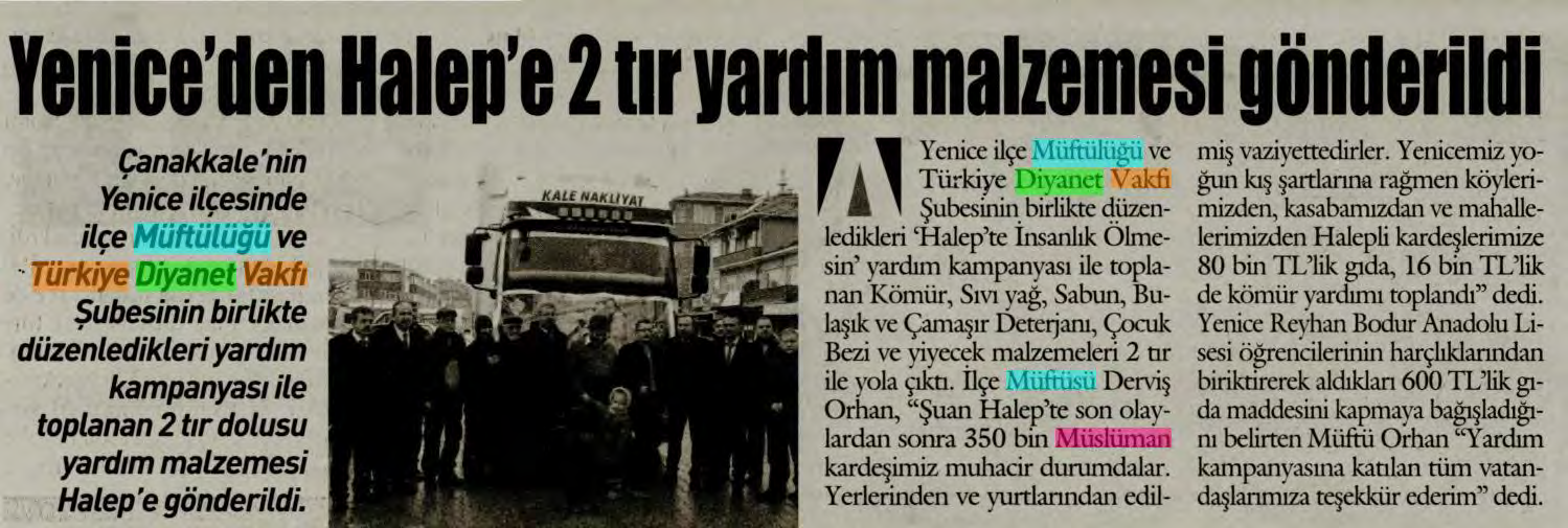 AYRINTILI HABER Tarih : 20.1.