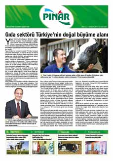 Özellikle anne ve babalara yönelik yararlı bilgiler içeren dergi her 3 ayda bir 10 bin adet basılmakta ve ücretsiz olarak dağıtılmaktadır. Pınar Gazetesi Pınar Gazetesi, Pınar a süt veren 15.