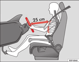 138 Sürücü için uygun oturma konumu Direksiyon kolonunun altındaki kolu Şek.