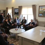 Bodrum MHP Yeni Yönetimi nden Başkan Kocadon a ziyaret İlçe Kongresinin ardından MHP Bodrum İlçe Başkanlığına seçilen Mehmet Tosun, yeni yönetim kurulu ile birlikte Bodrum Belediye Başkanı Mehmet