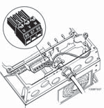 10: A5 (IP 55/66/NEMA Type 12) muhafazası için motor bağlantısı Çizim 3.