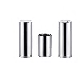 (Parlak) Triple Closed Salt Shaker Set (Glossy) GRV - 06 - KM - 3 lü Tuzluk Tk.