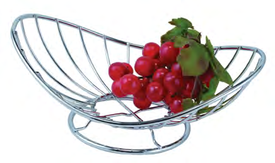 (24x14x21 cm) Wire Fruit Basket