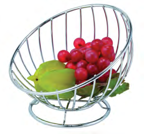 (21x114x16,5 cm) Wire Fruit Basket