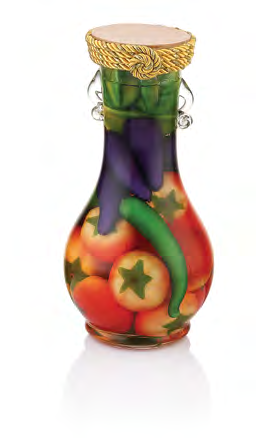 BRD-H70 Dekoratif Cam Şişe (30 cm) Decorative Glass Bottle (30