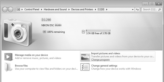 ViewNX 2 yi Kullanma Resimleri Bilgisayara Kopyala İlerlemeden önce, ViewNX 2 CD sinde verilen yazılımı yüklediğinizden emin olun (0 59). 1 USB kablosunu bağlayın.