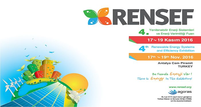 RENSEF 2016 fuarında 46 farklı vilayetten 550 üzerinde ziyaretçi fuara gelerek katılımcıları ziyaret etti.