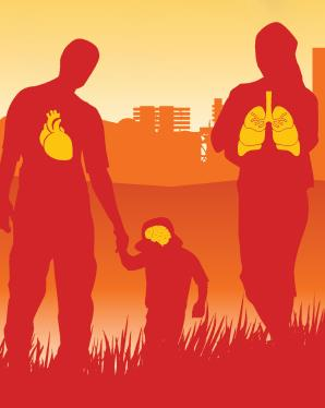 Kömürlü termik santrallerin sağlık etkisi Çocukların akciğer fonksiyonu gelişiminin olumsuz etkilenmesi (19 km alan içinde) yaşayan çocuklarda solunumla ilgili rahatsızlıklarda artış Solunum