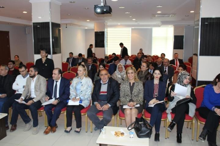 Odamız ve Organize sanayi Bölgesi Müdürlüğü ortaklığında, IĞDIR OSB VİZYON KAZANIYOR projesi Serhat Kalkınma Ajansı destekleri ile Oda Konferans salonunda 23-24 Mart tarihlerinde üyelerimize,