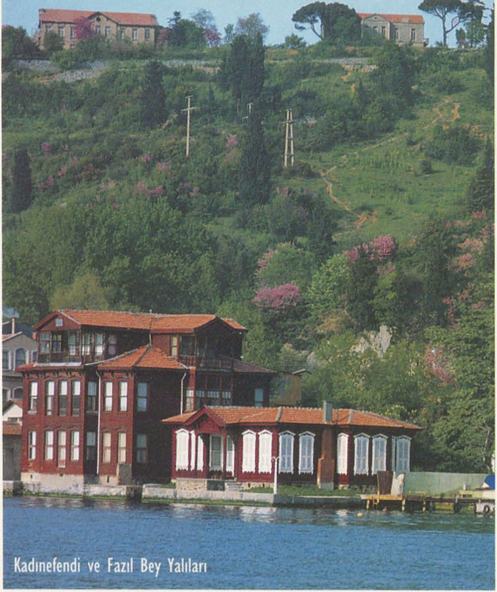 Ermeni Patriği nin yazlık rezidansının, Esayan, Abraham Paşa, Azaryan konaklarının yanısıra, Pethe B osphorus.