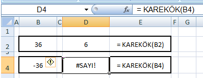 7.3. Tarih ve Saat Tarih() Belirli bir tarihi gösteren sıralı seri numarası verir. Hücre biçimi fonksiyon girilmeden önce Genel ise, sonuç tarih olarak biçimlendirilir.