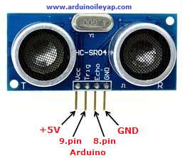 Arduino ile HC-SR04 Ultrasonik Mesafe Sensörü kullanarak Uzaklık Ölçer Yap! HC-SR04 Ultrasonik Mesafe Sensörü; 2cm'den 400cm'ye kadar 3mm hassasiyetle ölçüm yapabilen bir ultrasonik sensördür.