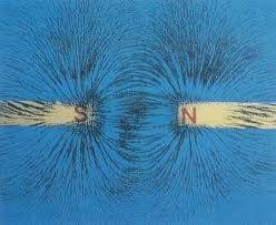 Mıknatıs yakınlarında manyetik alan çizgileri sık, mıknatıstan uzaklaştıkça