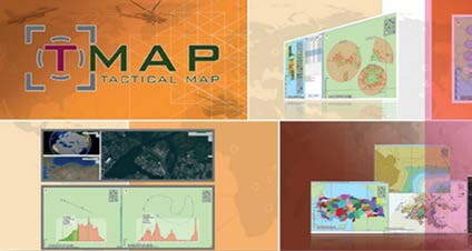 Open Geospatial Consortium (OGC) standartlarında harita sunumu (WMS, WFS, WCS, WRS, WMTS) NATO APP-6A/6B Askeri Semboloji standardı ABD MIL-STD-2525B/C Askeri Semboloji standardı TSK MS-76-2 Askeri