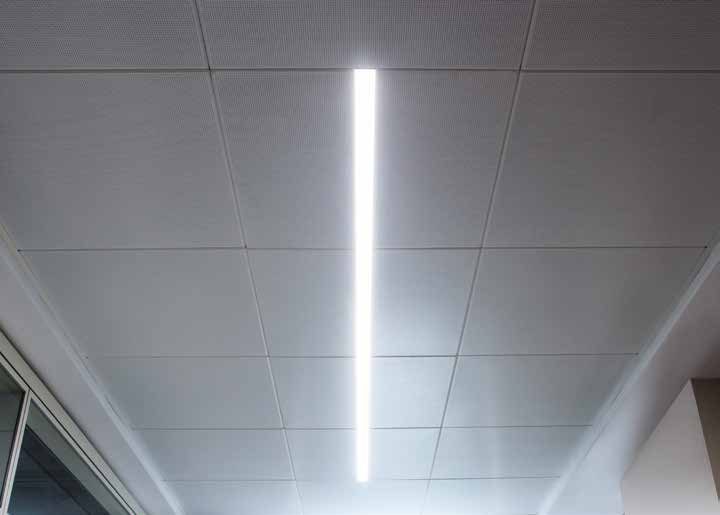 SPLIT LINE Split Line Clip in Plakalara Entegre Kesintisiz Armatür Continious Linear LED Lighting Integrated into Clip in Tiles