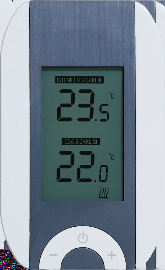 Fonksiyonları HT 200 HT 200 oda termostatı sadece ısıtma ve sadece soğutma için ayrı çıkışları vardır.