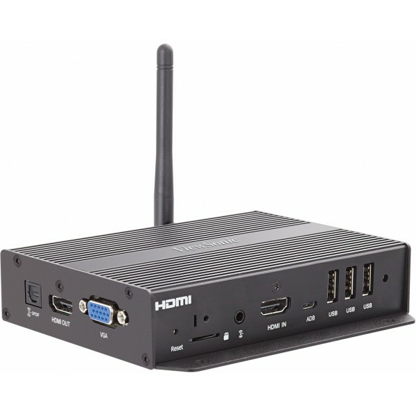 Yüksek netlikte kablosuz ağ medya oynatıcı NMP580-W ViewSonic NMP-580w ağ medya oynatıcı, geniş format ekranlarında ve dijital signage çözümlerinde güvenilir ve etkileyici 1080p medya oynatmayı