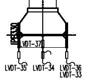 A3-1 CH33 9 8 7 6 5 4 3 2 1 Yatay Kuvvet P(kN) -3-25 -2-15 -1-5 Δ (mm) Tepe Yerdeğiştirmesi A3-1 CH34-3 -25-2 -15-1 -5 Δ (mm) Tepe Yerdeğiştirmesi 9 8 7 6 5 4 3 2