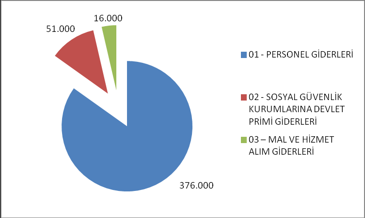 2- Temel Mali Tablolara İlişkin Açıklamalar Mal ve hizmet alımları giderleri hesabı için 2013 yılında 16.000 TL ödenek öngörülmüş olup 5.