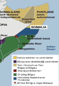 SOMALİ GENEL BİLGİ 1991 yılında iç savaşın patlak verdiği Somali o tarihten bu yana iç çekişmelere, kabile savaşlarına, siyasi ve ekonomik istikrarsızlığa ve dış göçlere maruz kalmıştır.