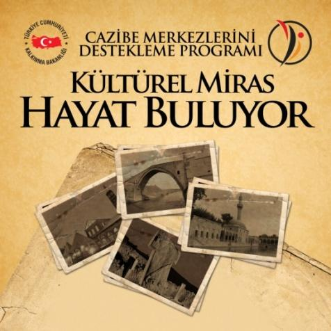 Cazibe Merkezlerini Destekleme Programı nın (CMDP) Diyarbakır ve Şanlıurfa uygulaması için Ocak 2012 içerisinde 39.447.