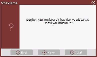 Böylece personeller zorunlu bireysel emeklilik sistemine dahil edilmiş olur ve grid ekranda gösterilir. 2.