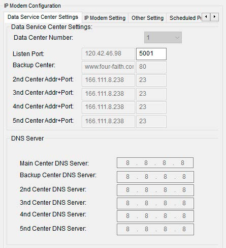 ŞEKİL 2 «TCP server» mod olarak çalışması için Uzaktan erişim için kullanmak istediğiniz portu seçiniz.