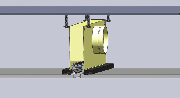 köprülü tip imal edilir, istendiği takdirde kutulara ses ve/veya ısı izolasyonu yapılabilmektedir. 1- Köprülü Tip Montaj Standart montaj şekli olup: Slot Difüzör ve Plenum box ayrı ayrı montaj edilir.