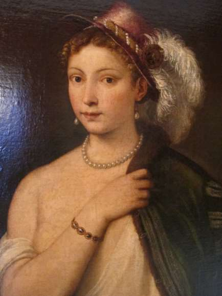 69 4.6.1.Tiziano Resim 4.50. VECELLİO Tiziano, Genç Kadın figürü,st Petersburg, 1530 16.yy.da alegorik portre giderek artan bir yaygınlık kazanmıştır.