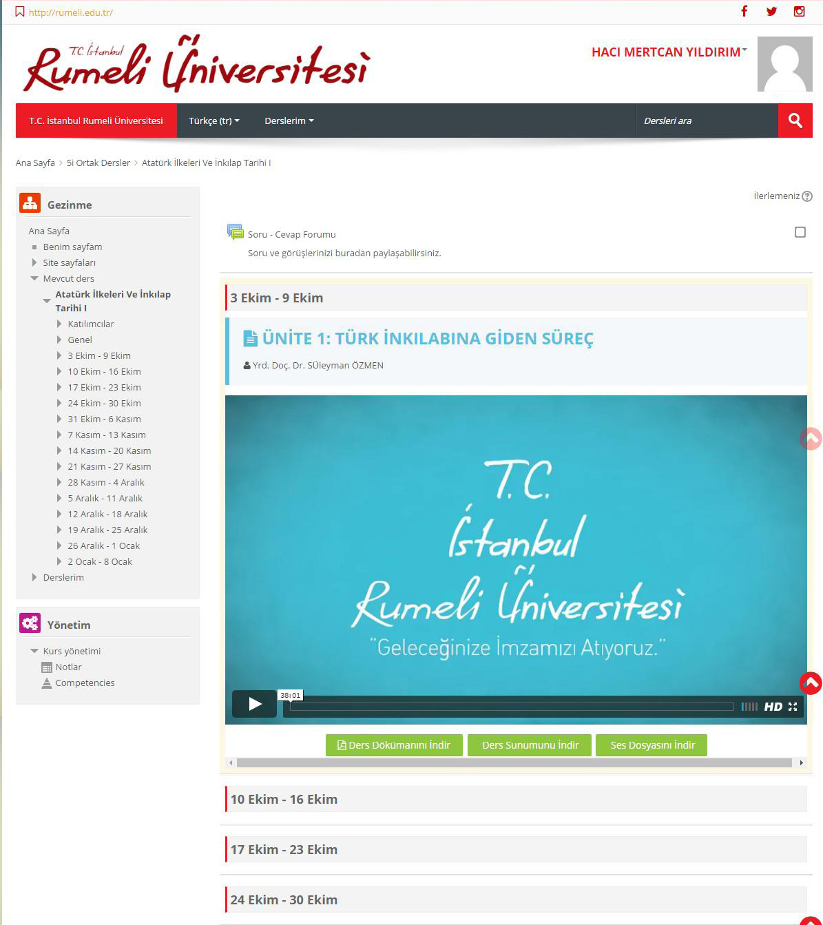 T.C. İstanbul Rumeli Üniversitesi 1.2.4.