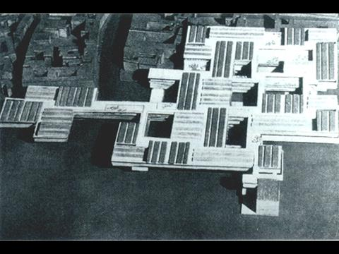 Corbusier nin inşa edilmemiş Venedik Hastanesi