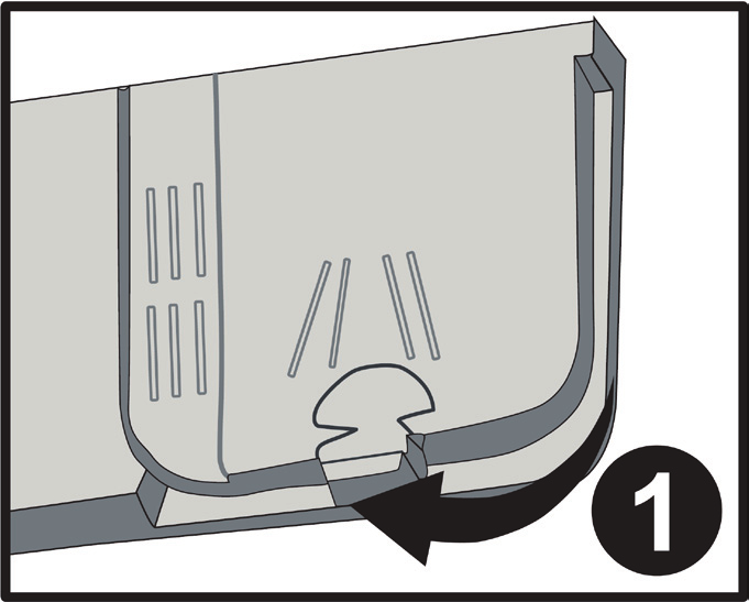 Test şeridinde belirlenen seviyeye göre makinenizin su sertlik ayarını aşağıda belirtildiği şekilde yapınız. 5 Açma/Kapama düğmesi(4) kapalı pozisyona (1)getirip makinenin enerjisini kesiniz.