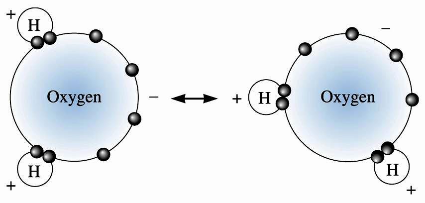Kalıcı dipol bağı: Elektron yoğunluğundaki asimetriden kaynaklanan kalıcı kutuplaşmaya sahip moleküller arasında oluşur. Su ve polivinilklorür örnek olarak verilebilir.