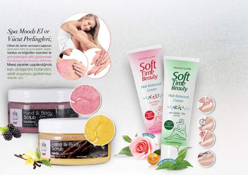 Kendini DAHA İYİ Hisset! Uzun süren pürüzsüzlük... Özel olarak geliştirilmiş formülüyle Soft Time Beauty Tüy Dökücü krem, cildinizi nemlendirir ve ferah bir görünüm sağlar.