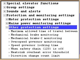 Figure-10b: Travel Curve Settings Parameter Encoder type which is located under Motor encoder Settings should be selected according to motor encoder type.