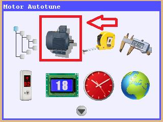 When pressed Enter button again, you will see Turn the recall switch to INSPECTION possition Turn the recall switch Which is located in control panel to inspection possiton.