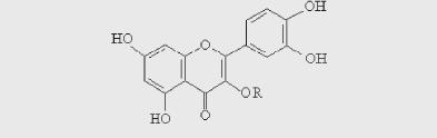 7 glukozitleri halinde bulunan başlıca fenolik asitler; gallik asit, p-hidroksisinnamik asit, trans-sinnamik asid 3,4-dehidroksibenzoik asit, vanillik asit, syringic acid, p- kumarik asit, o- kumarik