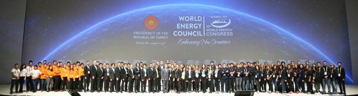 23rd WORLD ENERGY CONGRESS T.C. Cumhurbaşkanı Recep Tayyip Erdoğan, Başbakan Binali Yıldırım, Enerji ve Tabii Kaynaklar Bakanı Berat Albayrak ve Rusya Devlet Başkanı Vladimir Putin in katılım sağladığı 23.