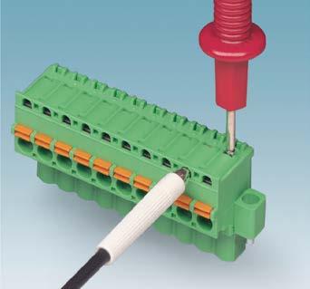 EBP 4-5 Tarak köprü 4'lü 5,0 veya 5,08 pin aralıklı konnektörler için 10 1,49 0201744 MPS-MT Test konnektörü için metal kısım 10
