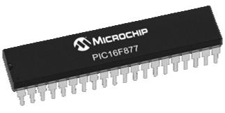 PIC16F877 Pin Diyagramı PIC16F877 'nin 40 pininden 33