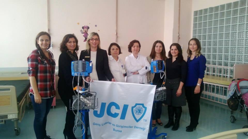 Pediatrik Onkoloji Projesi kapsamına Uludağ Üniversitesi Pediatrik Onkoloji Bölümü için 2 adet makinenin alımı yapıldı.