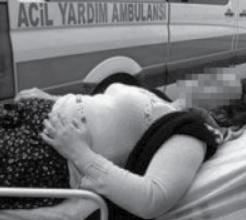Konya da Kocası Tarafından Dövülen Aylık Hamile