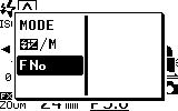 TTL olmayan otomatik flaş modunda resim çekme C Flaş Modları menüsünde [F No] değerini seçin (0B-11).