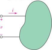 Bir devre elemanı genellikle iki uçludur (bazen üç ve daha fazla da olabilir). Elemanın uçları arasındaki gerilim (v) ve üzerinden geçen akım (i) arasındaki ilişki devre elemanı modelini tanımlar. I.