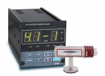 ÖZELLIKLER VE SIPARIŞ BILGILERI Model KVC 2300 Sensör tipi Konveksiyonel - KF25 Ölçüm Aralığı 1000Torr ~ 1.0E - 0.